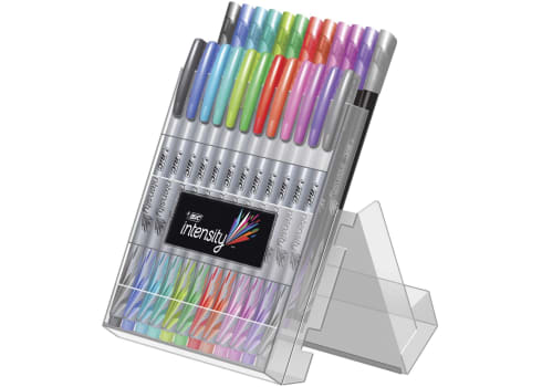 24-pk BIC Intensity Fineliner Marker Pen Easel Pack