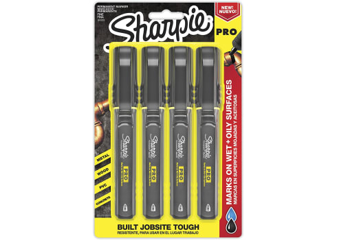 4-pk Sharpie Pro Permanent Markers, Fine Point