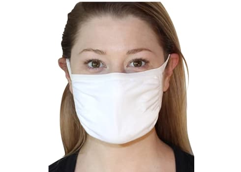 100-pk Fruit of the Loom Cotton Face Masks