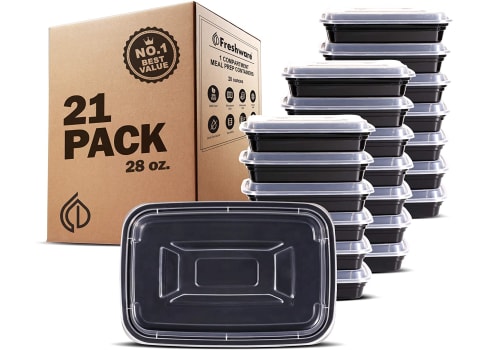 21-pk Freshware Meal Prep Containers