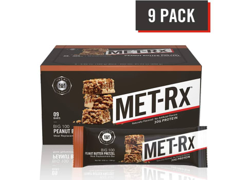 9-ct MET-Rx Colossal Protein Bars, Peanut Butter Pretzel