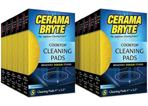 50-ct Cerama Bryte Glass-Ceramic Cooktop Cleaning Pads