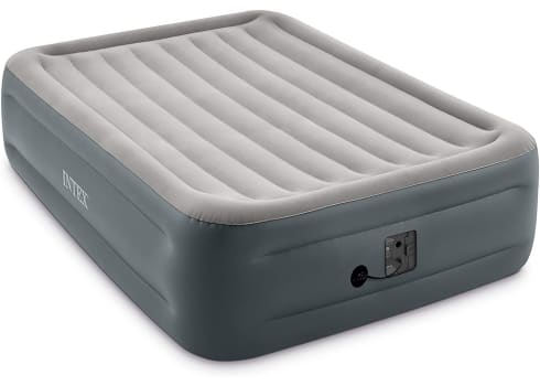 18" Intex Dura-Beam Series Essential Rest Queen Airbed with Internal Electric Pump