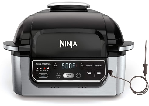 Ninja Foodi Pro 5-in-1 Indoor Grill with Integrated Smart Probe and Cyclonic Technology