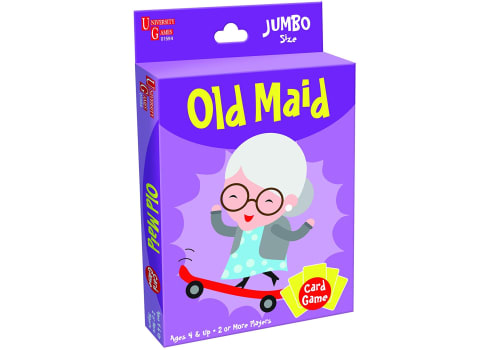 Old Maid Card Game, Jumbo Size