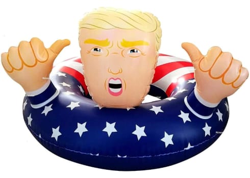 Trump Inflatable Pool Floatie