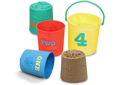 Melissa & Doug Seaside Sidekicks Nesting Pails