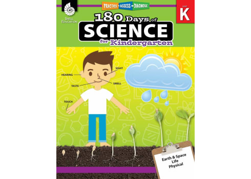 180 Days of Science: Grade K 