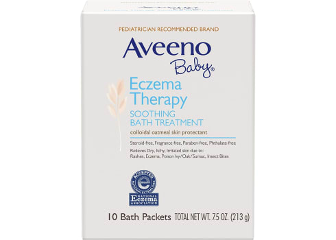 10-ct Aveeno Baby Eczema Therapy Soothing Bath Treatment