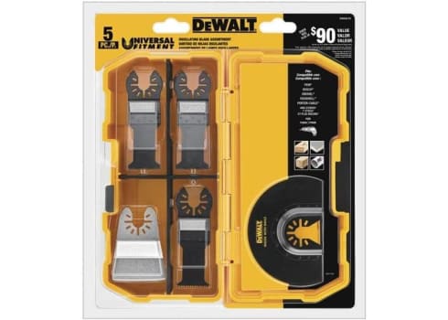 DEWALT Oscillating Tool Blades Kit, 5-Piece