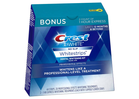 Crest 3D White Professional Effects Whitestrips 20 Treatments + Crest 3D White 1 Hour Express Whitestrips 2 Treatments