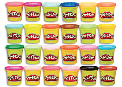 Play-Doh Modeling Compound 24-Pack Case of Colors