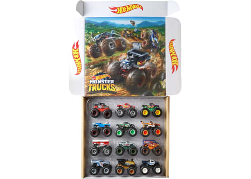 Hot Wheels Monster Trucks Ultimate Chaos 12-Pack