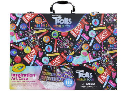 Crayola Trolls World Tour Inspiration Art Case