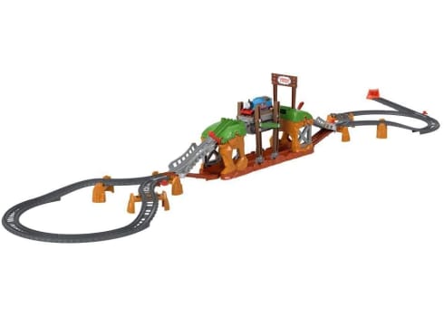 Thomas & Friends Walking Bridge Train Set, Playset With Motorized Train