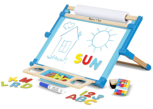 Melissa & Doug Double-Sided Tabletop Easel