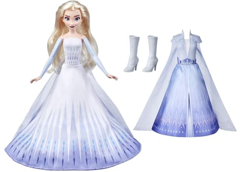 Disney Elsa Transformation Fashion Doll