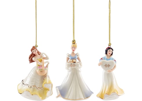 Lenox Princess 3-Piece Mini Ornament Set