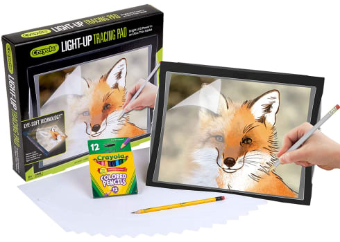 Crayola Light Up Tracing Pad with Eye-Soft Technology