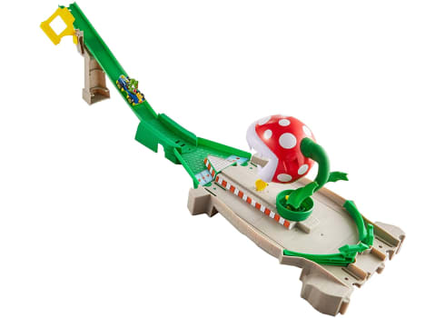 Hot Wheels Mariokart Piranha Plant Slide Track Set