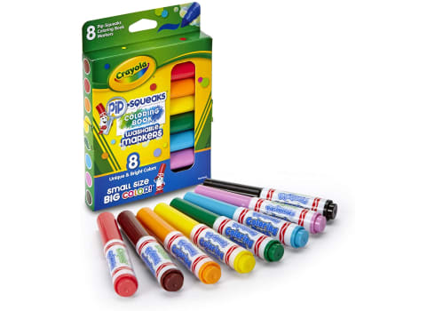 8-ct Crayola Pip-Squeaks Washable Markers