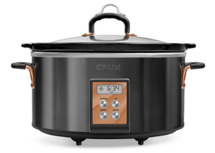 Crux 6-qt Programmable Slow Cooker