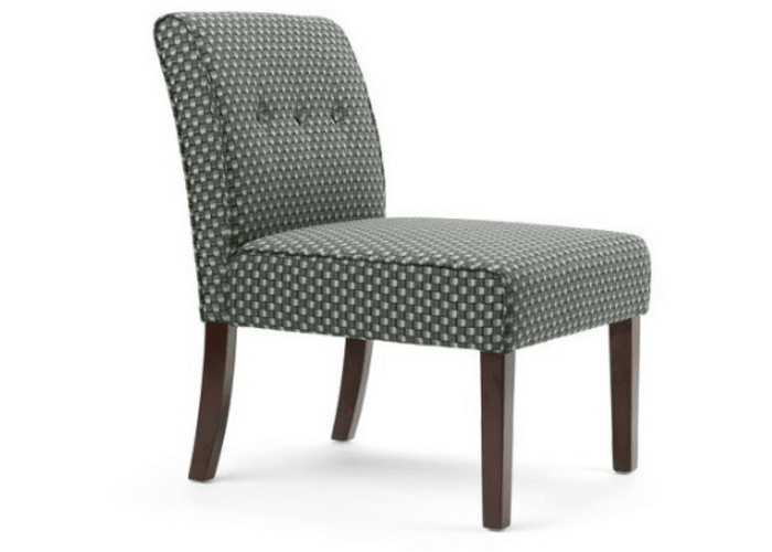 Upholstered Accent Chair - Teal or Green