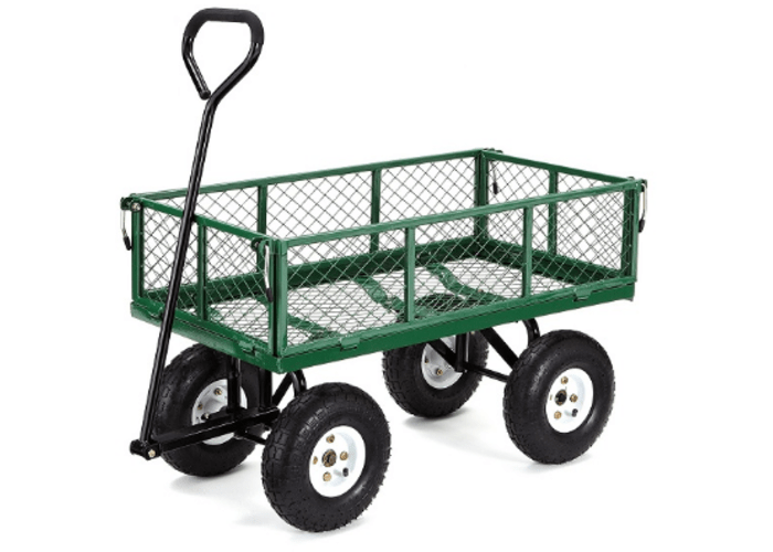 Gorilla Carts Steel Garden Cart