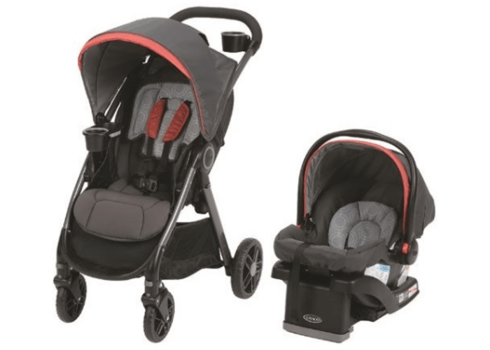 Graco FastAction™ Fold DLX Stroller and Car Seat Set