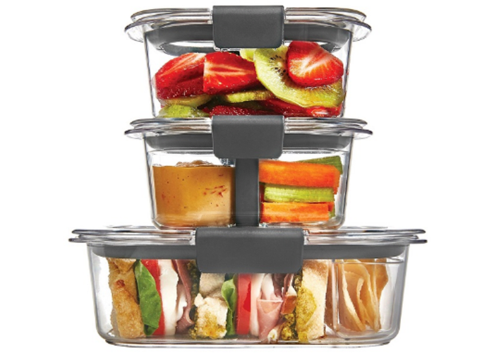10-pc Rubbermaid Brilliance Food Storage Containers