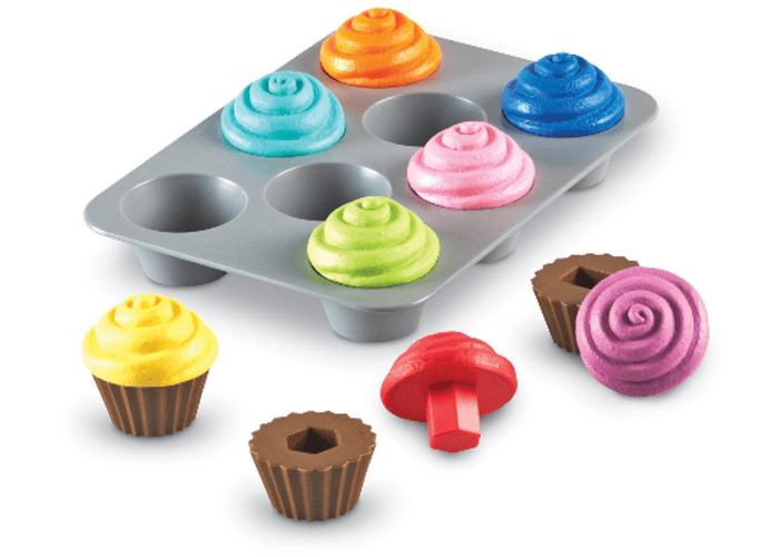 Smart Snacks Shape Sorting Cupcakes