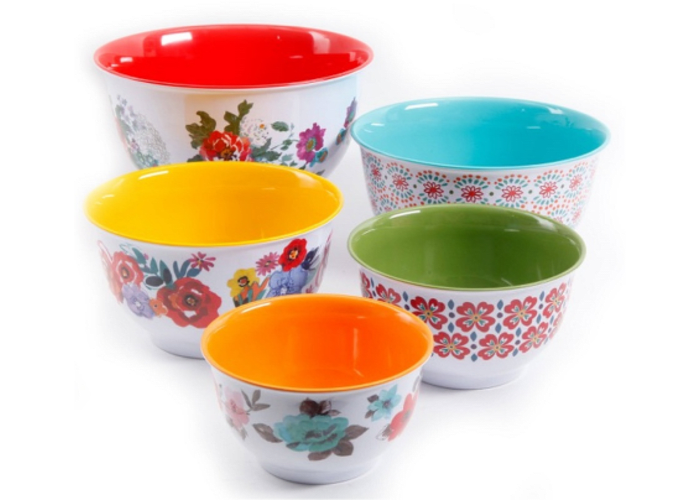 10-pc Pioneer Woman Nesting Mixing Bowl Set