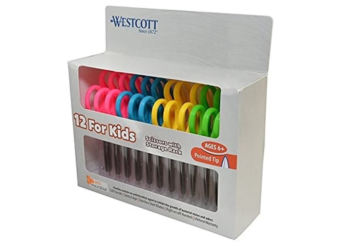 12-pk Westcott Kids Plastic Scissors