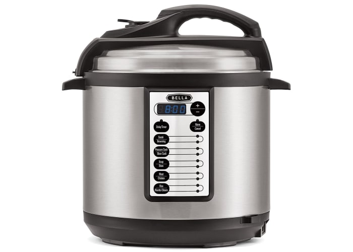 Bella 6-qt 10-in-1 Pressure Cooker
