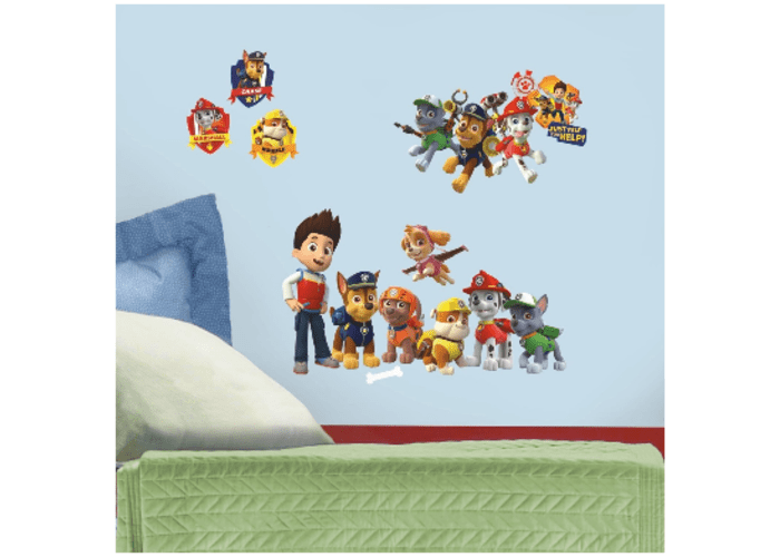 Paw Patrol Peel/Stick Wall Decals