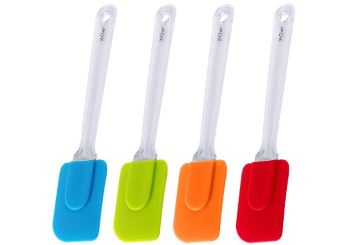 4-pk Silicone Spatula Set