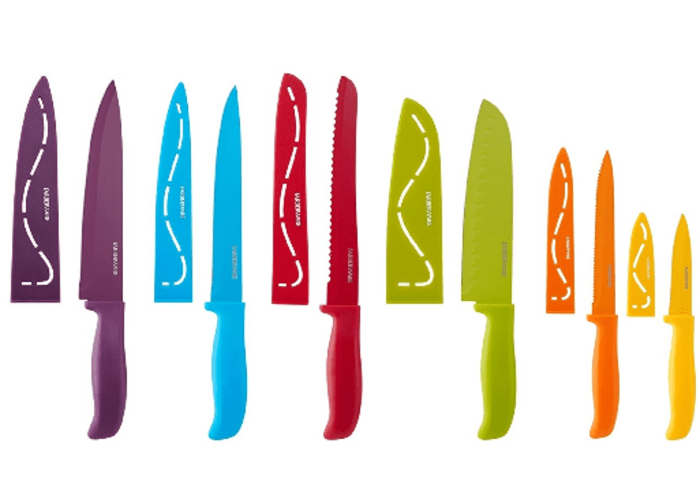 12-pc Farberware Resin Knife Set