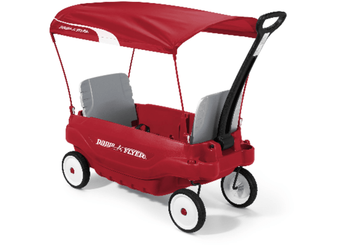 Radio Flyer Deluxe Canopy Wagon