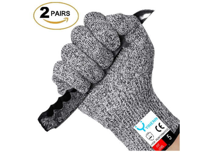 2-pk Cut Resistant Gloves