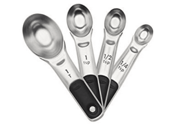 Measuring Spoons w/ Magnetic Snaps