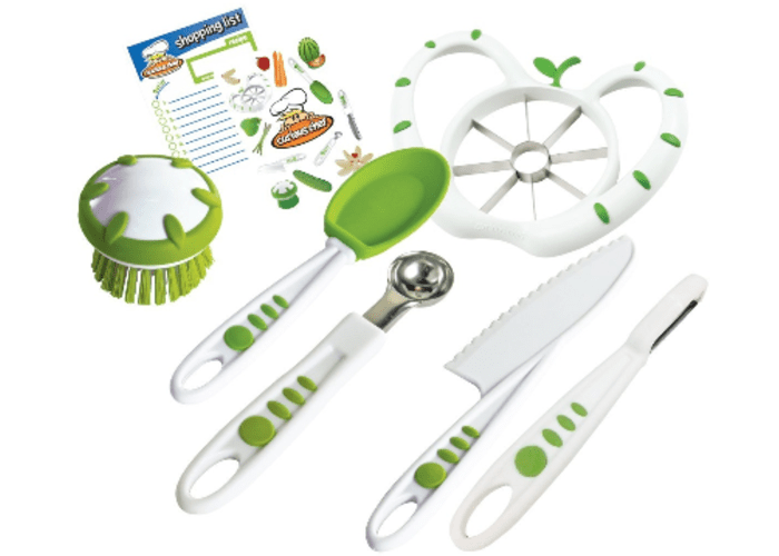Curious Chef Kids 6-pc Fruit/Veggie Prep Kit