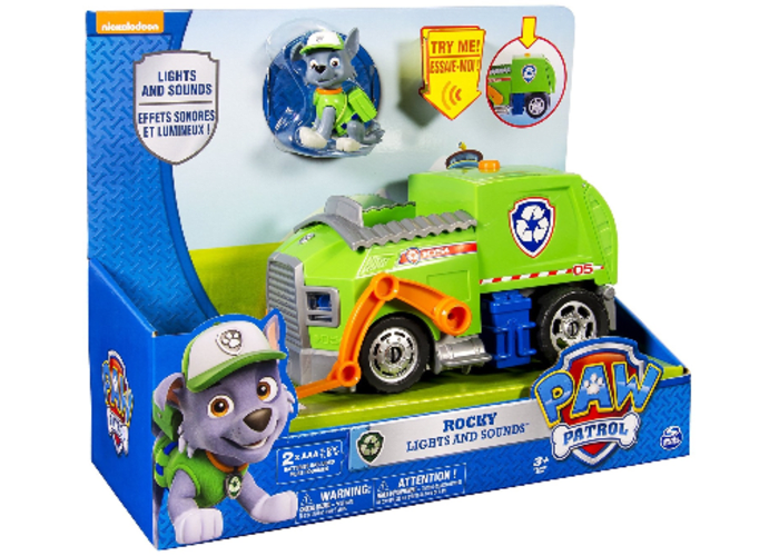 Paw Patrol Rocky’s Recycling Truck Vehicle and Figure