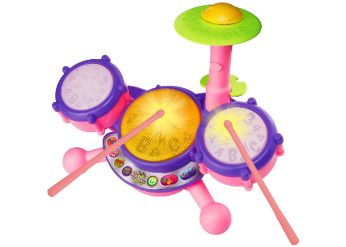 VTech KidiBeats Drum Set - Pink
