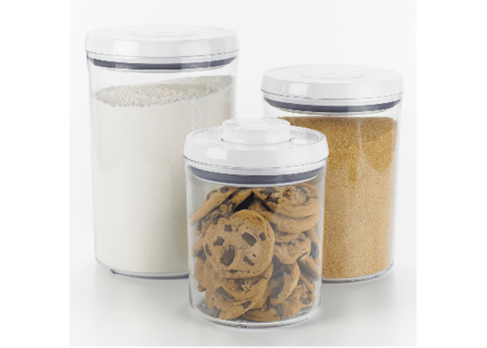 3-pc OXO Good Grips Airtight POP Canister Set