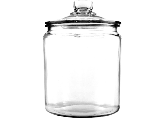 1-gal Anchor Hocking Glass Heritage Jar
