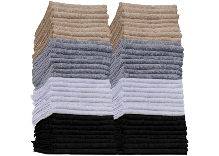 64-pk OxGord Microfiber Cleaning Cloth Set