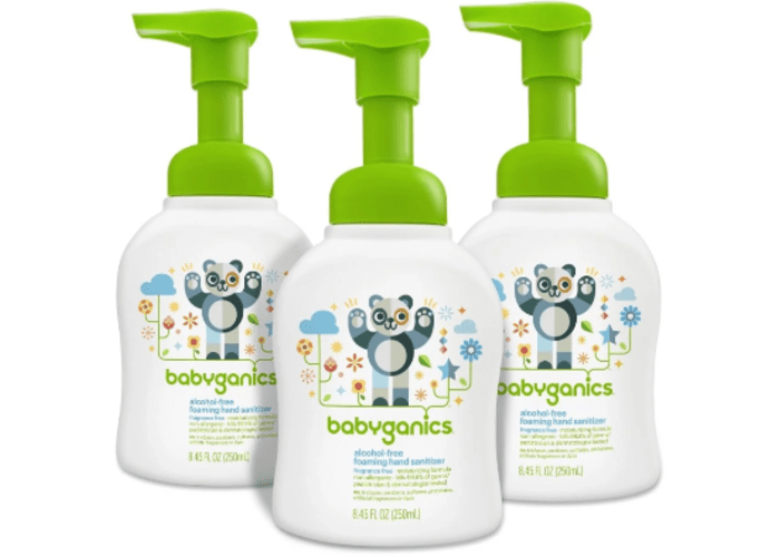 3-pk 16oz Babyganics Foaming Dish Soap