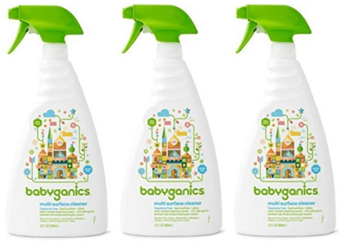 3-pk Babyganics Multi-Surface Cleaner