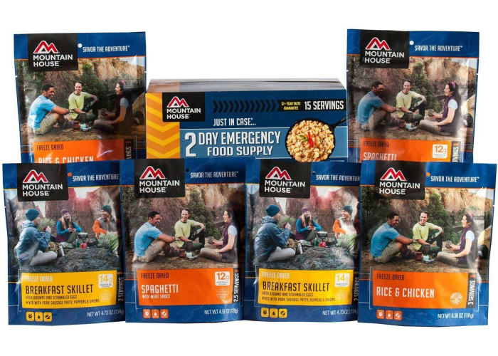 Mountain House 2Day Emergency Food Supply Kit Book of More Money