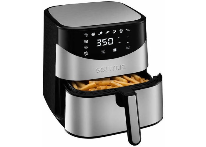 Gourmia 6Qt Digital Air Fryer Book of More Money